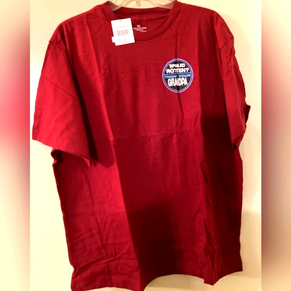 "Spoiled Rotten, Thank You Grandpa" Men's T-shirt